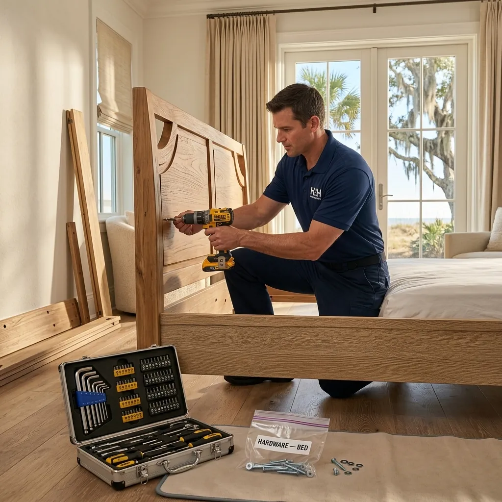 Disassembly + Reassembly - Happy 2 Help Moving St. Augustine FL