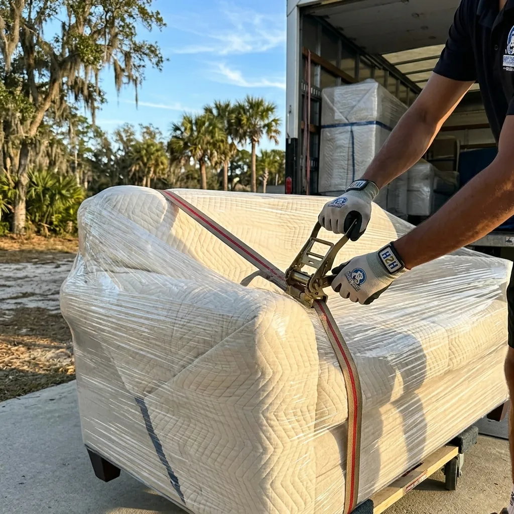 Furniture Protection - Happy 2 Help Moving St. Augustine FL