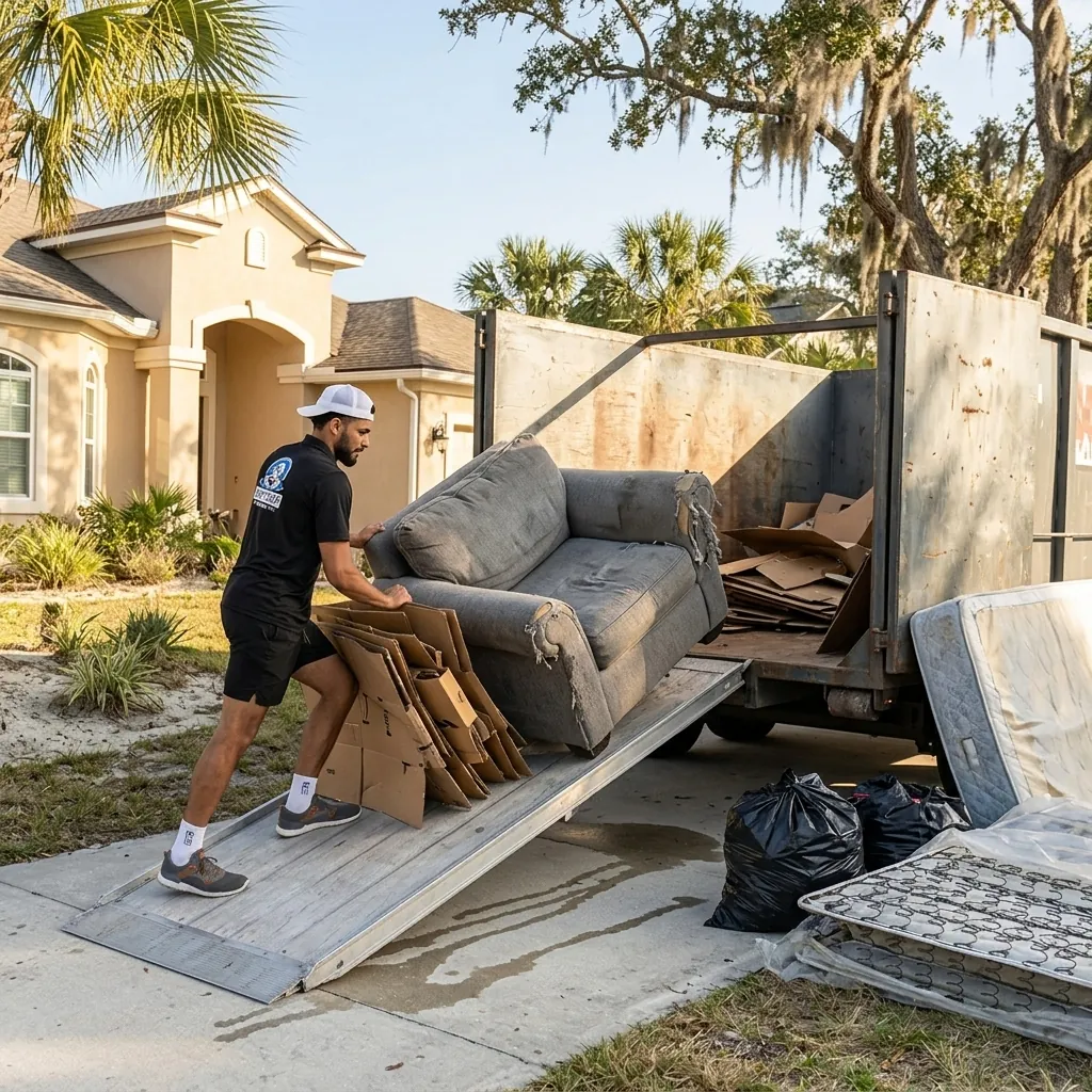 Junk Removal - Happy 2 Help Moving